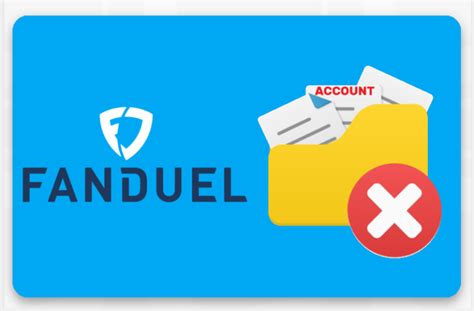 fanduel delete account